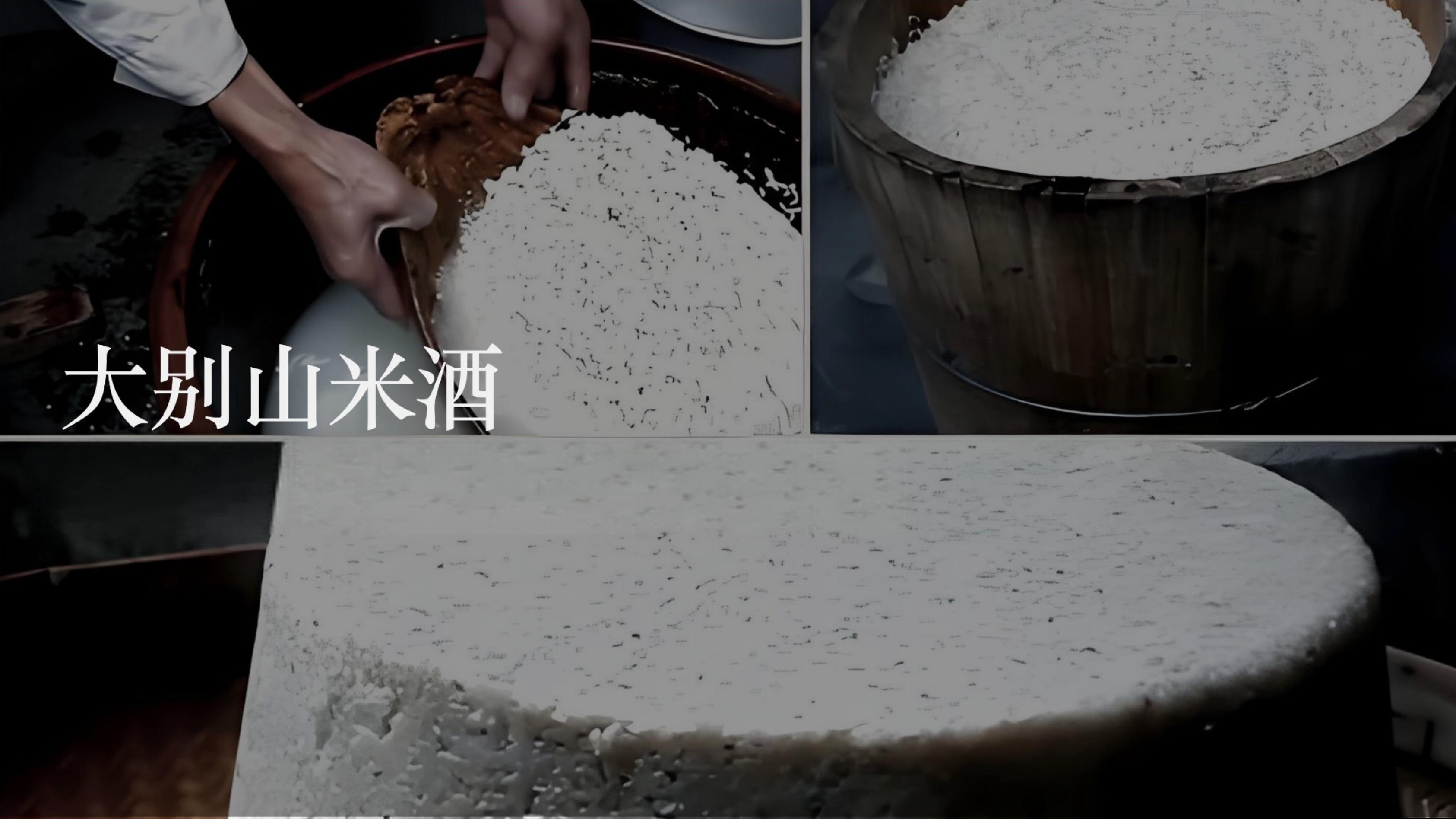 酒曲与发酵示意